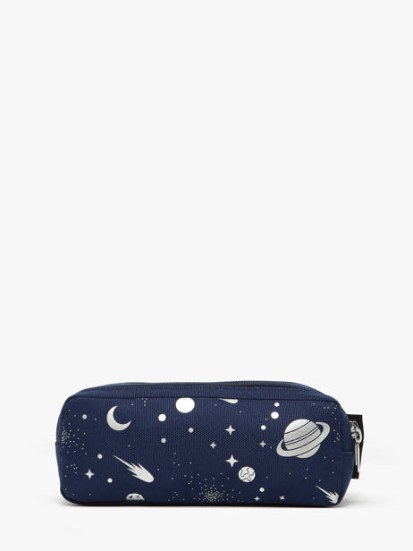 Pennenzak 2 Compartimenten Caramel et cie Blauw fier GA ander zicht 2